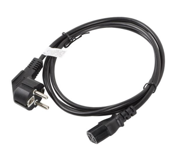 Lanberg CEE 7/7->IEC 320 C13 1,8 m Czarny CA-C13C-10CC-0018-BK - 1451339 - zdjęcie 2